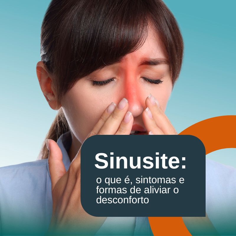 Sinusite: O que é, sintomas e como aliviar o desconforto.